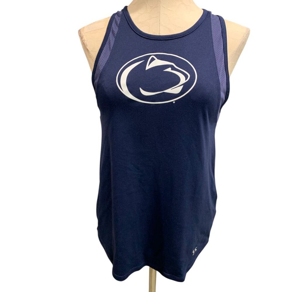 Medium Under Armour HeatGear Womens Penn State Nittany Lion Racerback Tank